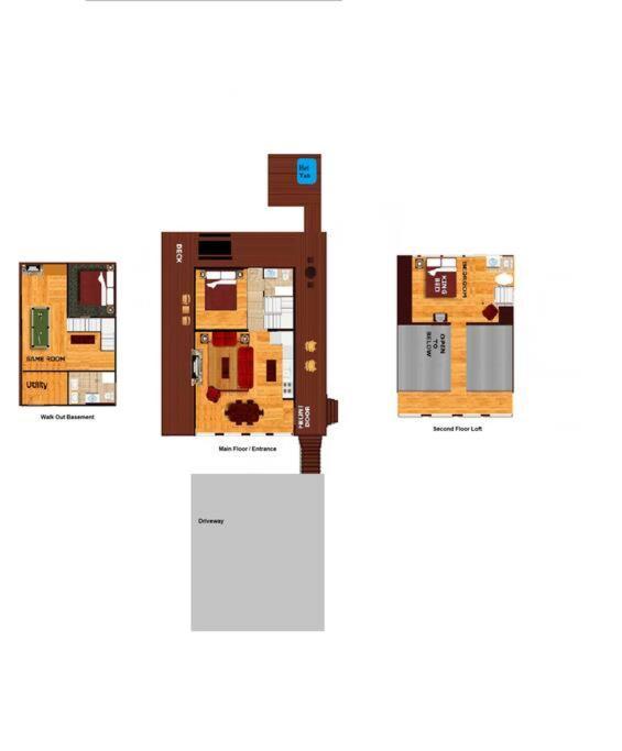 Bear Country Cabin سيفيرفيل المظهر الخارجي الصورة